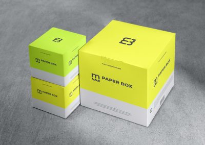Packaging caja de cremas