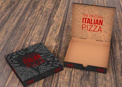 Packaging caja pizza